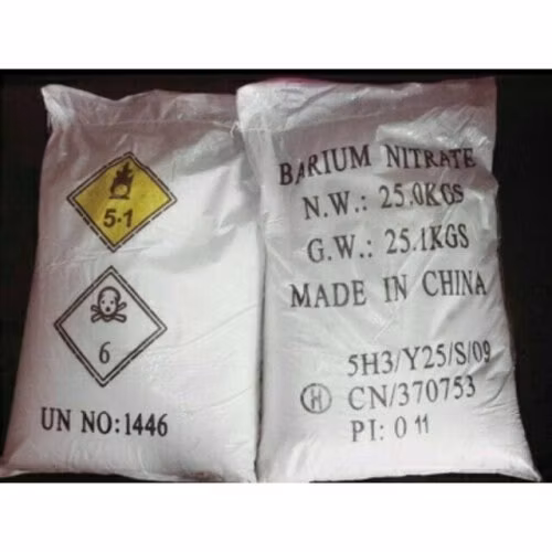 Nitrate Strontium Sr (NO3) 2 for Fireworks Aerosol Fighting